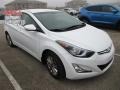 2016 White Hyundai Elantra SE  photo #1