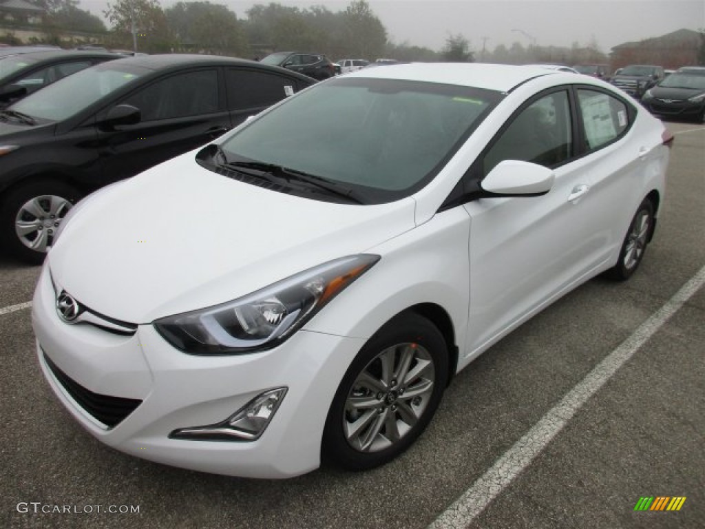 2016 Elantra SE - White / Beige photo #2