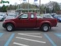 2008 Red Brawn Nissan Frontier XE King Cab  photo #5