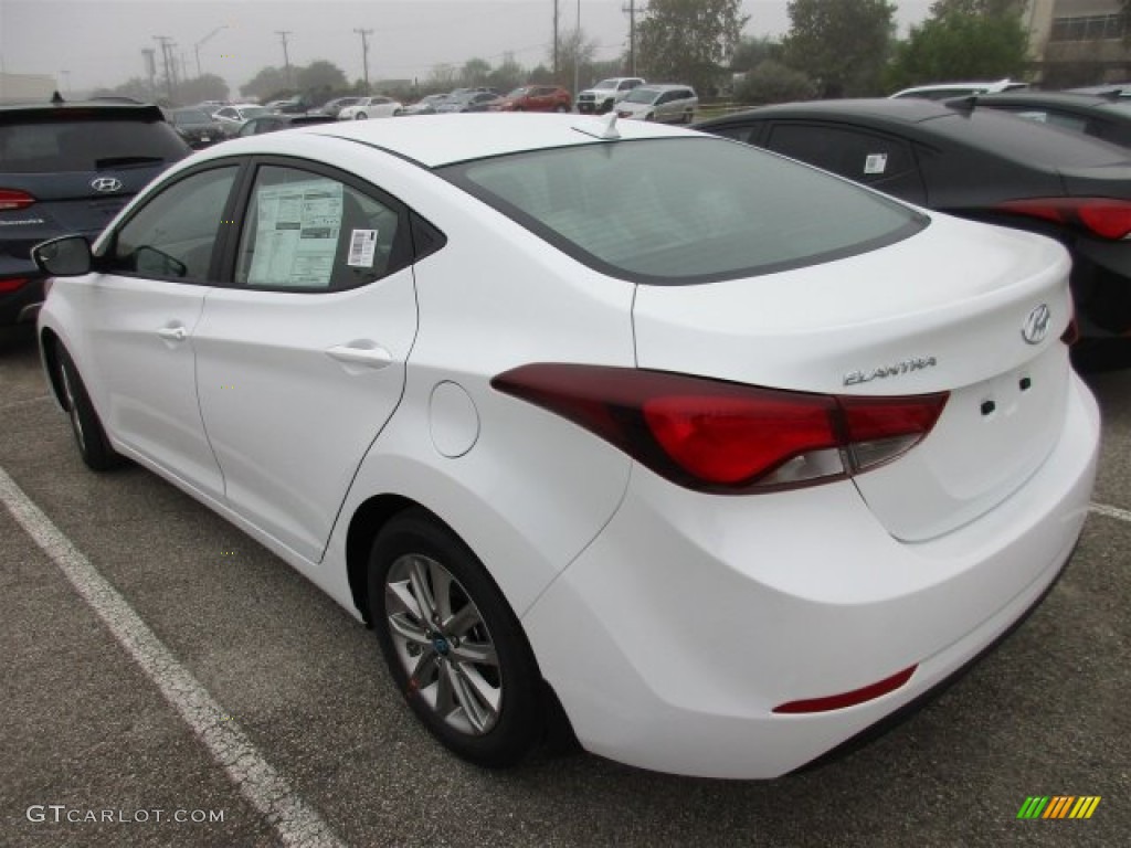 2016 Elantra SE - White / Beige photo #4