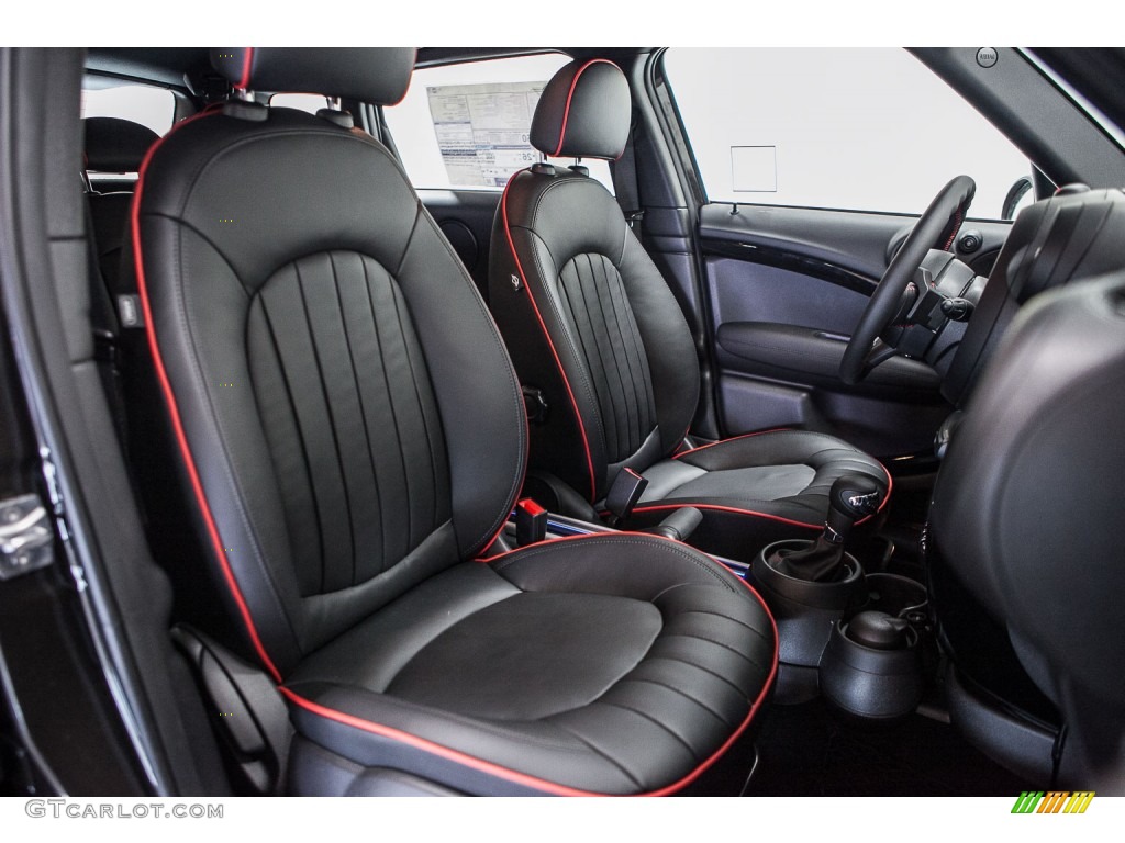 Lounge Championship Red Interior 2016 Mini Countryman John Cooper Works All4 Photo #109650622