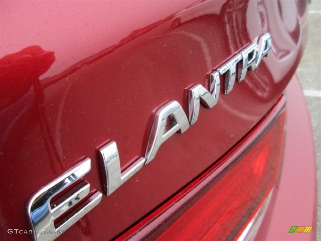 2016 Elantra SE - Red / Beige photo #4