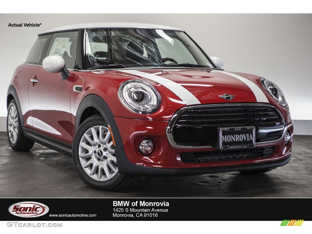 2016 Hardtop Cooper 2 Door - Blazing Red Metallic / Carbon Black photo #1