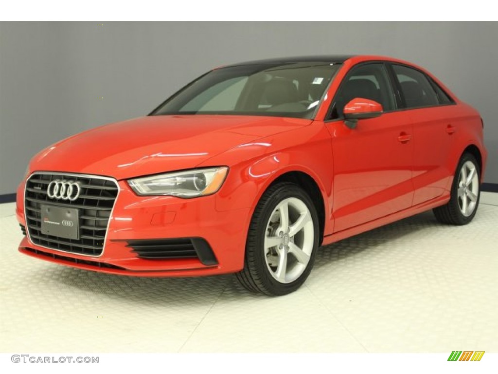 2015 A3 2.0 Premium quattro - Brilliant Red / Black photo #3