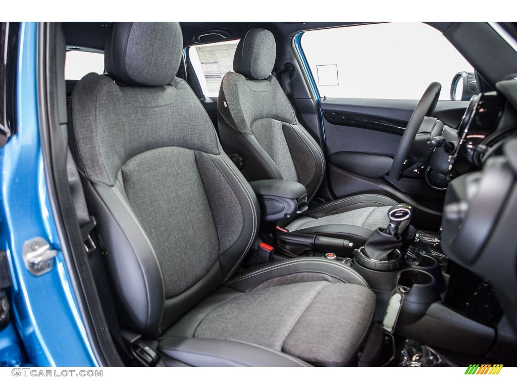 Black Pearl Interior 2016 Mini Hardtop Cooper 4 Door Photo #109652440