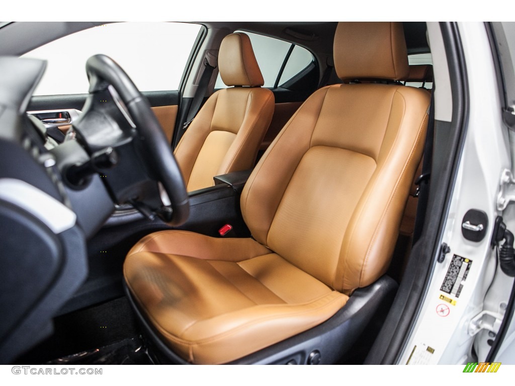 2012 CT 200h Hybrid Premium - Starfire White Pearl / Caramel Nuluxe photo #6