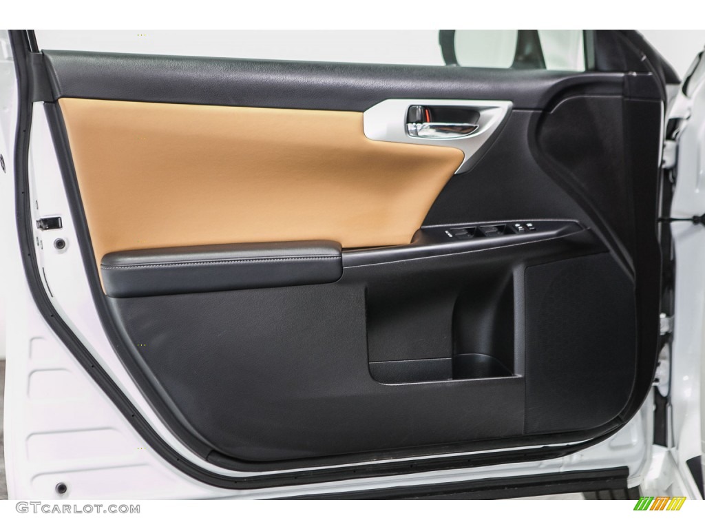 2012 CT 200h Hybrid Premium - Starfire White Pearl / Caramel Nuluxe photo #22