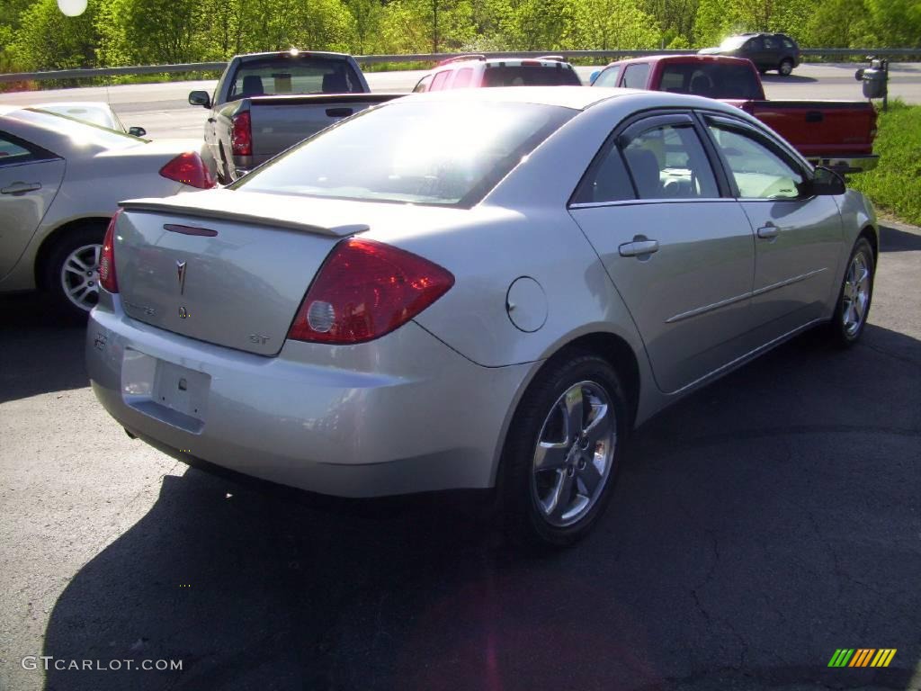 2005 G6 GT Sedan - Liquid Silver Metallic / Ebony photo #4