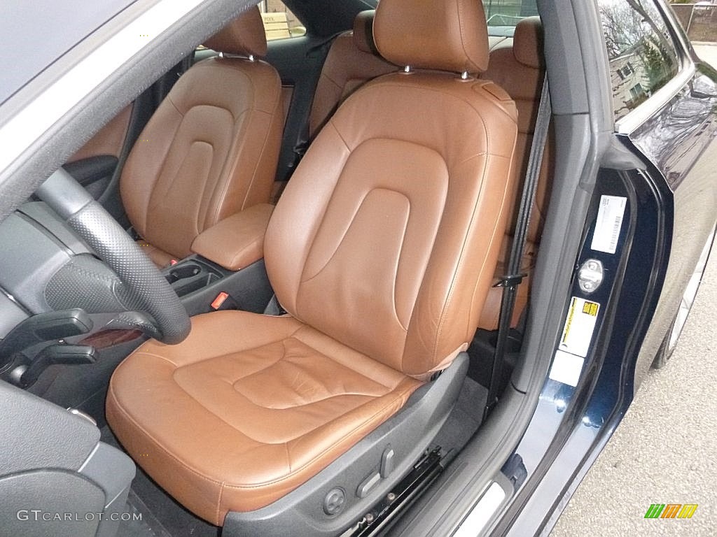 Cinnamon Brown Interior 2010 Audi A5 2.0T quattro Coupe Photo #109654692