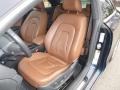 Cinnamon Brown Front Seat Photo for 2010 Audi A5 #109654692