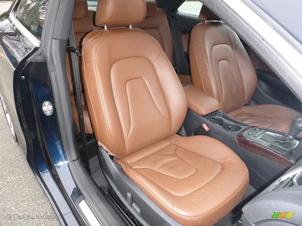 Cinnamon Brown Interior 2010 Audi A5 2.0T quattro Coupe Photo #109654785