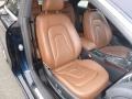 Cinnamon Brown Front Seat Photo for 2010 Audi A5 #109654785