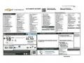 2015 Chevrolet Corvette Z06 Coupe Window Sticker