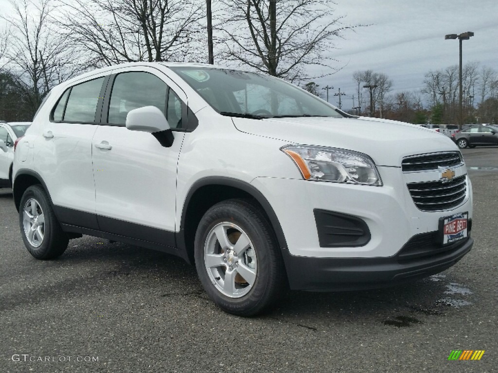 2016 Trax LS AWD - Summit White / Jet Black photo #1