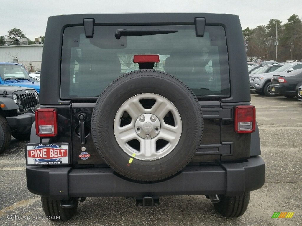 2016 Wrangler Unlimited Sport 4x4 - Black / Black photo #5