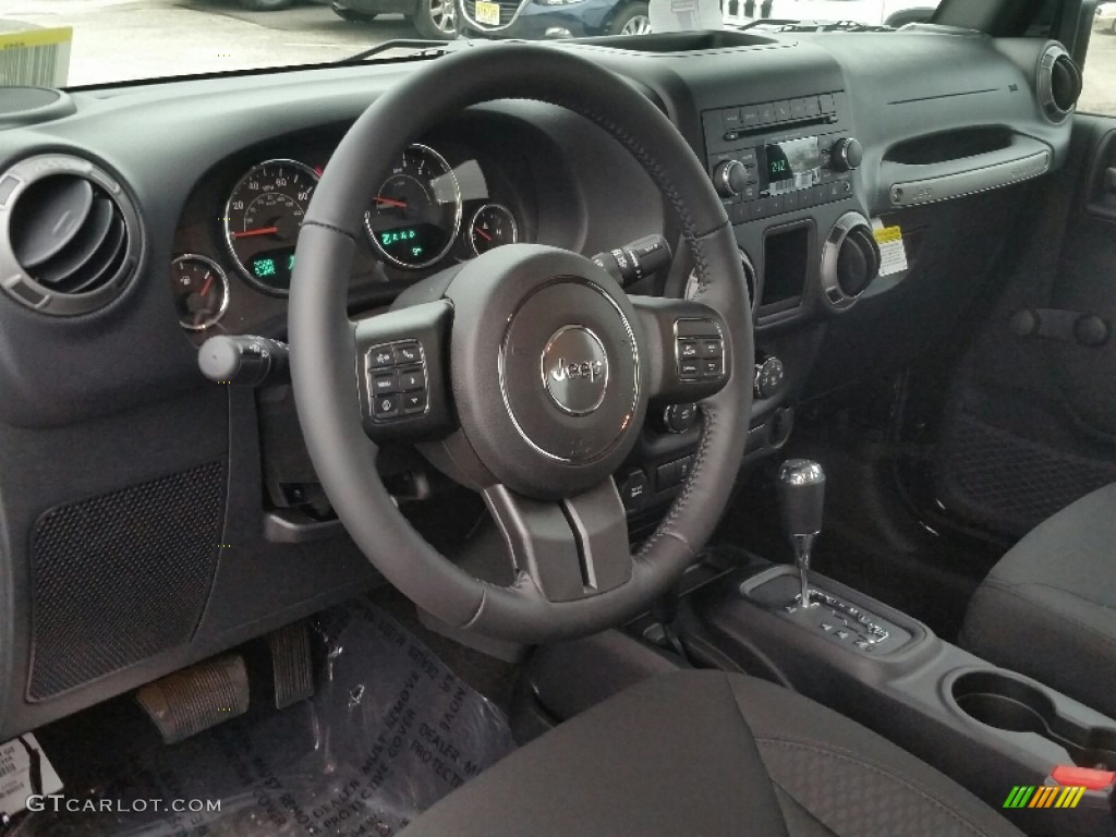 2016 Wrangler Unlimited Sport 4x4 - Black / Black photo #8