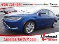 2016 Vivid Blue Pearl Chrysler 200 Limited  photo #1