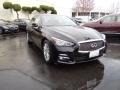 2015 Black Obsidian Infiniti Q50 3.7  photo #3