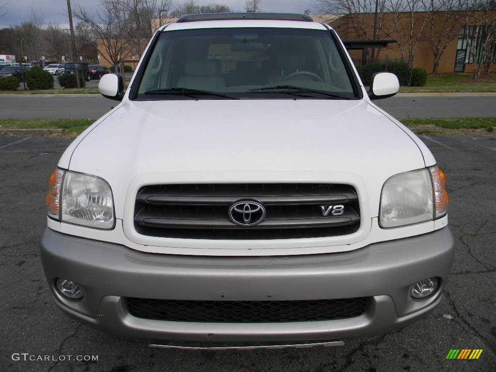 2004 Sequoia SR5 - Natural White / Oak photo #5