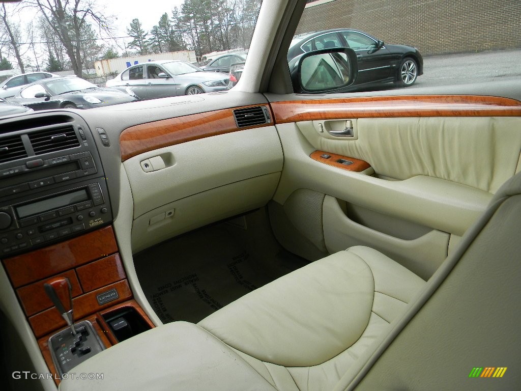 2001 LS 430 - Black Onyx / Ecru Beige photo #14