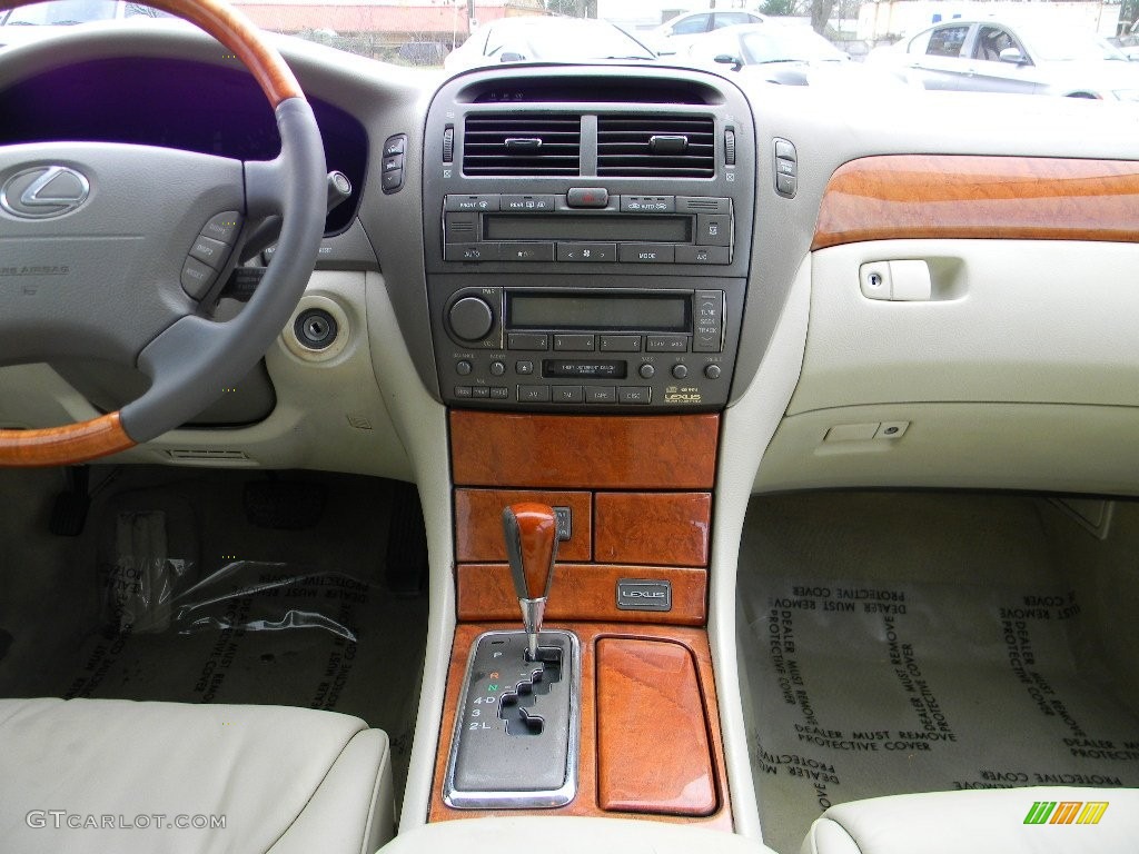 2001 LS 430 - Black Onyx / Ecru Beige photo #15