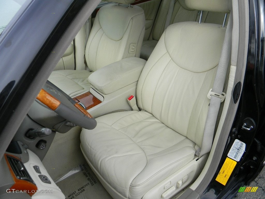 2001 LS 430 - Black Onyx / Ecru Beige photo #18
