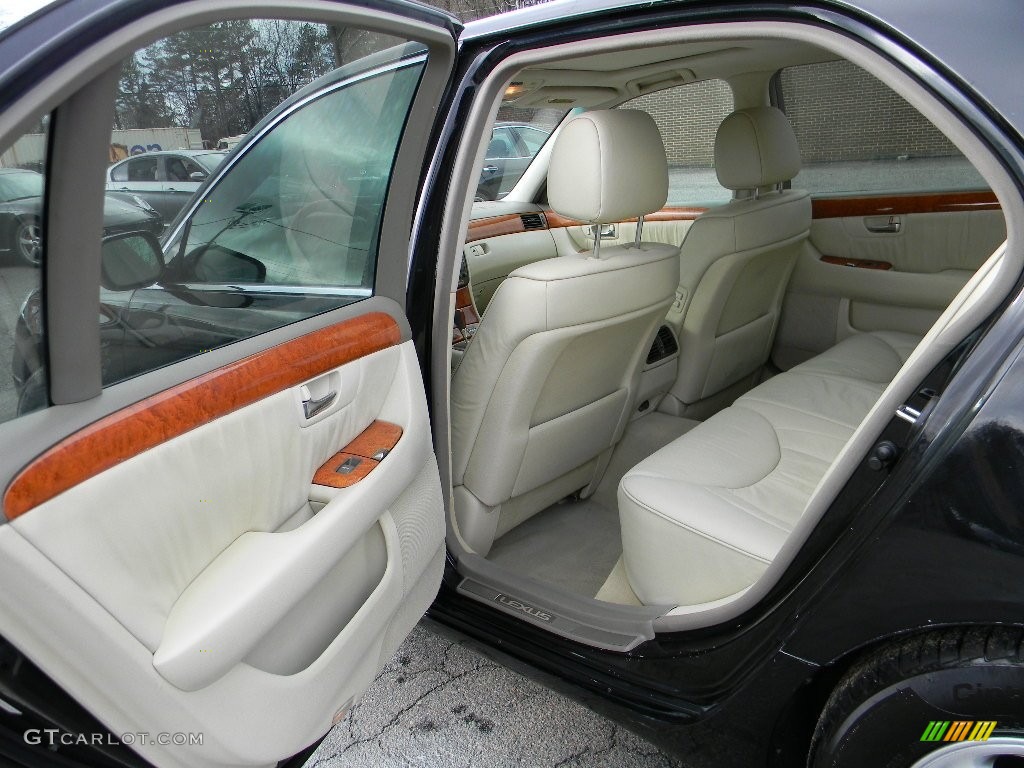 2001 LS 430 - Black Onyx / Ecru Beige photo #19