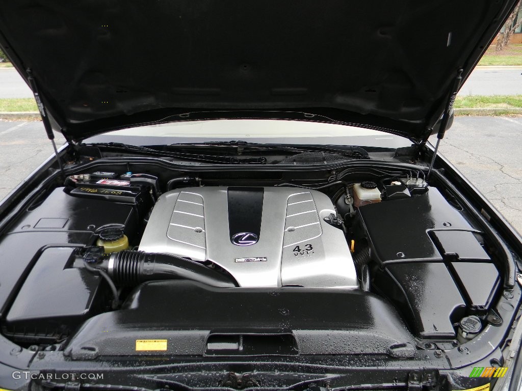 2001 LS 430 - Black Onyx / Ecru Beige photo #25
