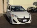 2013 Crystal White Pearl Mazda MAZDA5 Sport  photo #3