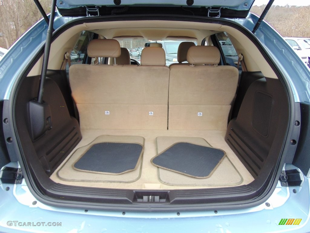 2008 Edge Limited - Light Ice Blue Metallic / Camel photo #23
