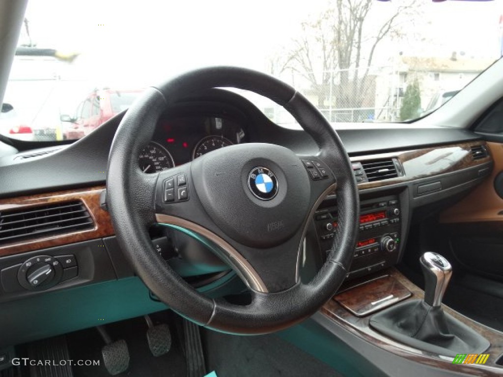 2008 BMW 3 Series 328xi Coupe Saddle Brown/Black Dashboard Photo #109660386