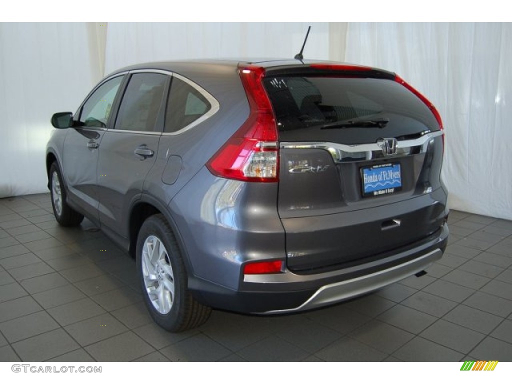 2016 CR-V EX - Modern Steel Metallic / Gray photo #6