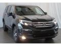 2016 Black Forest Pearl Honda Pilot EX  photo #2