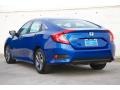 2016 Aegean Blue Metallic Honda Civic EX Sedan  photo #2