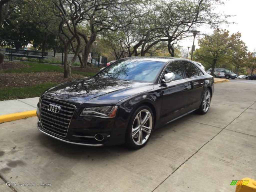 2013 S8 4.0 TFSI quattro Sedan - Phantom Black Pearl / Black photo #1