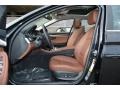 Cinnamon Brown Front Seat Photo for 2013 BMW 5 Series #109665923