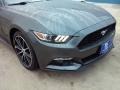 2016 Magnetic Metallic Ford Mustang EcoBoost Coupe  photo #2