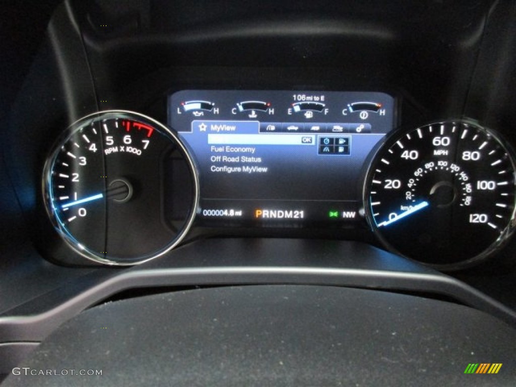 2016 F150 Lariat SuperCrew - Shadow Black / Black photo #19