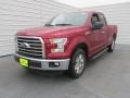 2016 Ruby Red Ford F150 XLT SuperCab  photo #7