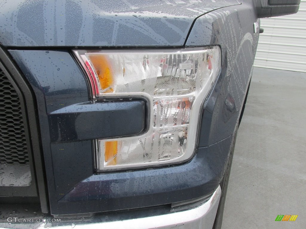 2016 F150 XL SuperCab - Blue Jeans / Medium Earth Gray photo #9