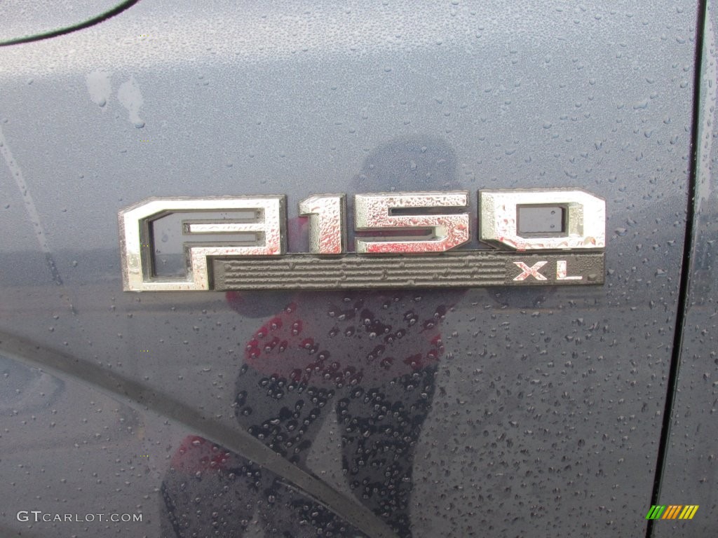 2016 F150 XL SuperCab - Blue Jeans / Medium Earth Gray photo #13