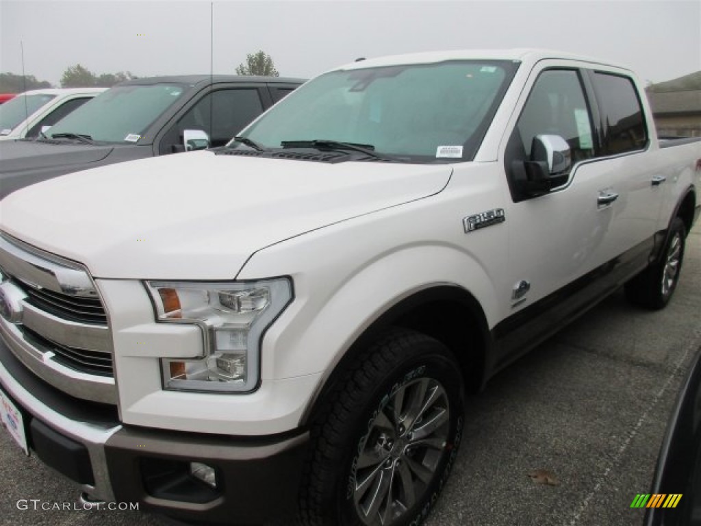 2016 F150 King Ranch SuperCrew 4x4 - White Platinum / King Ranch Java photo #2