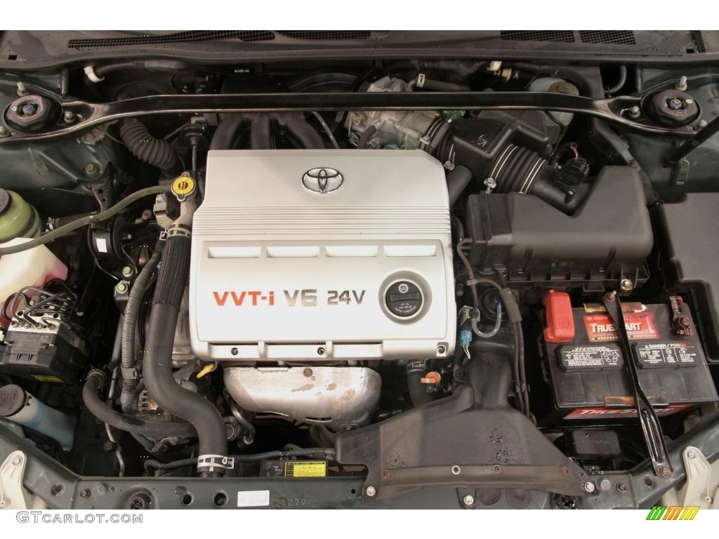 2006 Camry XLE V6 - Aspen Green Pearl / Taupe photo #17