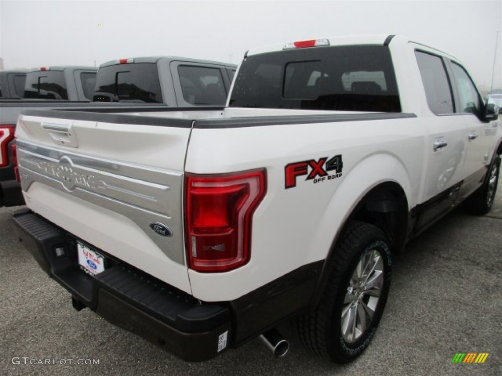 2016 F150 King Ranch SuperCrew 4x4 - White Platinum / King Ranch Java photo #8