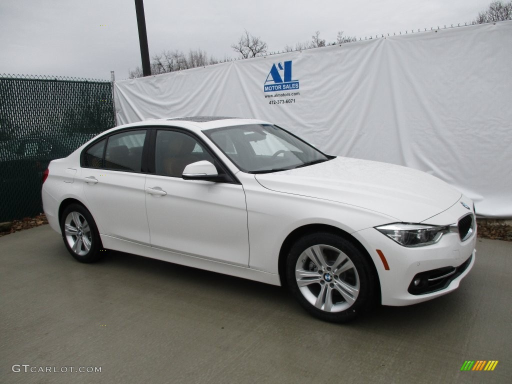 Alpine White BMW 3 Series