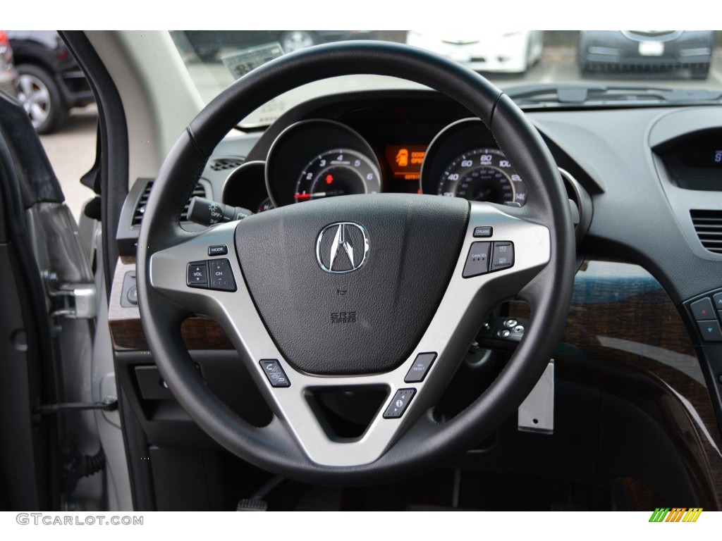 2013 MDX SH-AWD - Palladium Metallic / Ebony photo #18