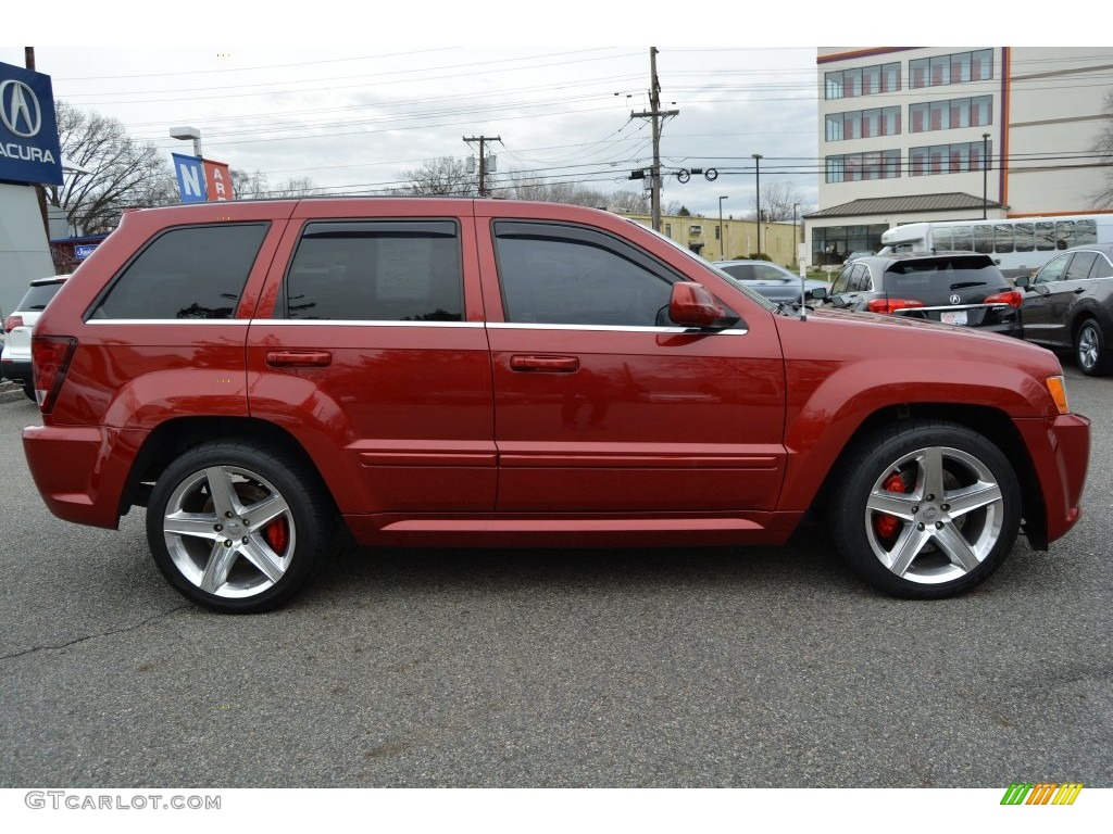 2006 Grand Cherokee SRT8 - Red Rock Crystal Pearl / Medium Slate Gray photo #2