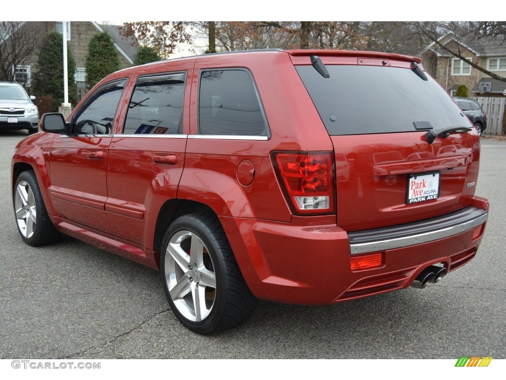 2006 Grand Cherokee SRT8 - Red Rock Crystal Pearl / Medium Slate Gray photo #5