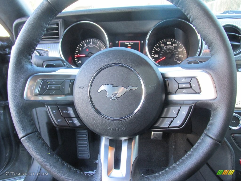 2016 Mustang GT Premium Coupe - Magnetic Metallic / Ebony photo #28