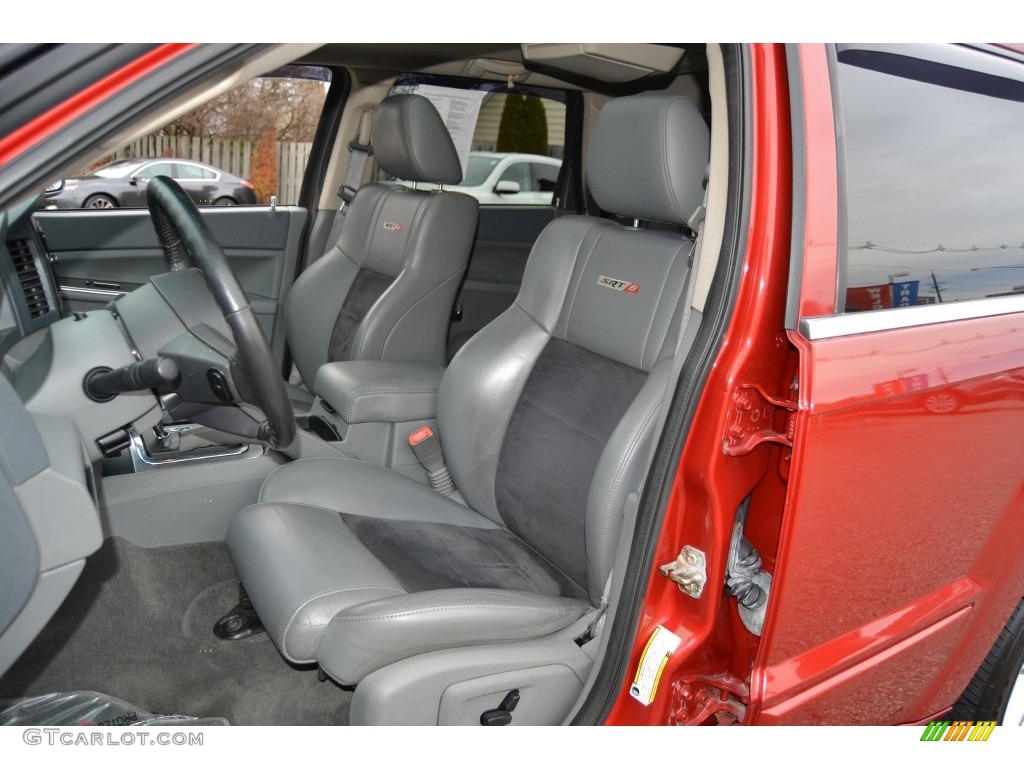 2006 Grand Cherokee SRT8 - Red Rock Crystal Pearl / Medium Slate Gray photo #13